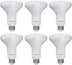 PHILIPS LED 65W BR30 6-Pack Ultra Definition Soft White (2200K) 650 Lumen (7.5W = 65W) Dimmable Flicker-Free Light Bulbs