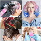 Pimoys 3 PCS Root Comb Applicator Bottle and Continuous Hair Spray Bottle, Hair Oil Applicator Hair Water Mister Oiling Applicator for Dye Hairstyling