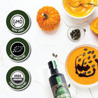 Gourmanity Organic Cold Pressed Styrian Pumpkin Seed Oil 16.9 oz, Traditionally Made in Austria, 100% Pure Healthy and Delicious Oil, Non-GMO, Vegan and Keto Friendly Dietary Supplement