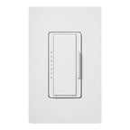 Lutron Maestro LED+ Dimmer Switch for Dimmable LED, Halogen and Incandescent Bulbs, 150W/Single-Pole or Multi-Location, MACL-153M-WH, White