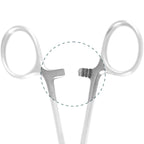 SURGICAL ONLINE Set of 2 Premium Quality 12" Rochester Pean Hemostat Forceps Straight & Curved Clamps Three Locking Positions - SurgicalOnline