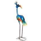 DREAMSOUL Metal Bird Garden Statues 30" Funny Patio Lawn Decor