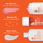 Bio-Oil Skincare Body Oil Serum for Scars and Stretch Marks, Face and Body Moisturizer with Vitamin E & A for Sensitive Dry Skin, Dermatologist Recommended, Travel Size, .85 oz, Pack of 3