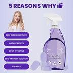 Yonynn Spray Oven Cleaner & All-Purpose Cleaner, Multi-Surface Cleaning Spray with Concentrated Tablets for Grill, Kitchen, Bathroom, Home (6pcs)