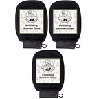 Natural Elephant Exfoliating Hammam Glove… (Pure Black 3 Pack)