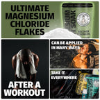 Coach Soak Recovery Bath Soak Eucalyptus Tea Tree and Magnesium Lotion with MSM Cooling Menthol Bundle