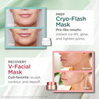 CLARINS Cryo-Flash Face Mask | Visible Lift Effect in 10 Minutes* | Visibly Minimizes Pores | Boosts Radiance | Pro Like Results | All Skin Types | 2.5 Fluid Ounces