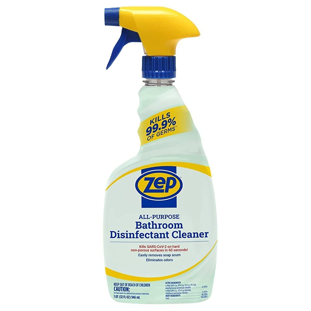 Zep HomePro All-Purpose Bathroom Disinfectant Cleaner - 32oz (Case of 6)