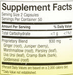 Nature's Way Kidney Bladder, Traditional Herbs Supplement, 900mg Per Serving, 100 Vegan Capsules (Pack of 2)