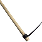 Paiaojia 55-Inch Pure Solid Wood Replacement Handle for Garden Hoe Digging Spading, Surface Coated with Protective Paint, Clear Finish, Convenient and Durable (Spade & Fork Head Not Included)