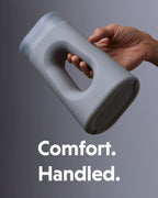 Loona Premium Female Urinal - Quiet, No Splash Design for Women - Ideal for Bedside, Travel, and Outdoor Use - Moon Grey - HSA/FSA Eligible