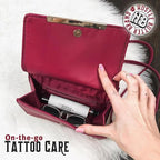Hustle Butter Tattoo Aftercare - Portable Balm Stick - On The Go Tattoo Aftercare - Naturally Derived Vegan Cruelty Free - Mess Free - 1.6 oz