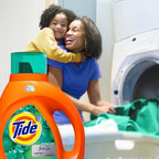 Tide Plus Febreze Freshness, HE Turbo Clean Liquid Laundry Detergent, Botanical Rain Scent, 132 fl oz, 94 loads