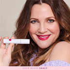 FLOWER BEAUTY By Drew Barrymore Bitten Lip Stain - Long-Lasting Color - Hydrating + Water-Based Formula - Gel-Like Texture - (Sass)