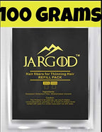 Hair Building Fibers 100 Gram - Refill Your Existing Fiber Bottle - Hair Fibers - Hair Loss Concealer For Thinning Hair by JARGOD (Light Blonde)