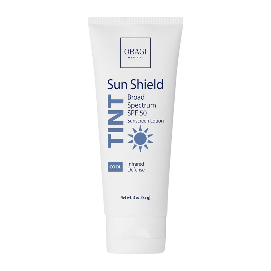 Obagi Sun Shield Tinted Sunscreen – Broad Spectrum SPF 50 Protection from the Sun – Cool Tint – 3 oz