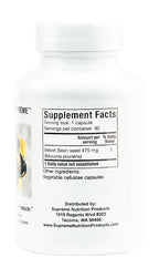 Supreme Nutrition Mucuna Supreme, 90 Pure Velvet Bean Seed Vegetarian Capsules (Pack of 2)