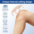 Dimora Silicone Super Absorbent Wound Dressings - Gentle Adhesive Bandages with Ultrasorb Polymer,Heavy Exudate Wound Care Pads 5"X 5" 10 Count