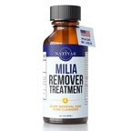 Milia Remover Treatment for Eyes & Face - Milia Spot Treatment with Salicylic Acid & Tea Tree Oil - Milia Acne Serum