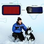 Red Infrared Light Therapy Belt for Pets Pain Relief, Portable Wearable Cold Laser Therapy Device for Dogs Tissue Repair, Joint & Back Pain