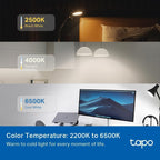 Tapo Multicolor Dimmable Smart Light Bulbs, L535E(4-Pack), A19 E26, 1100LM