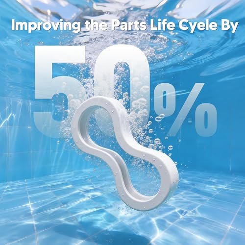 Funmit Pool Cleaner All Purpose Tire Replacement Part Compatible with Polaris 280 360 180 380 C10 C-10 Pack of 6