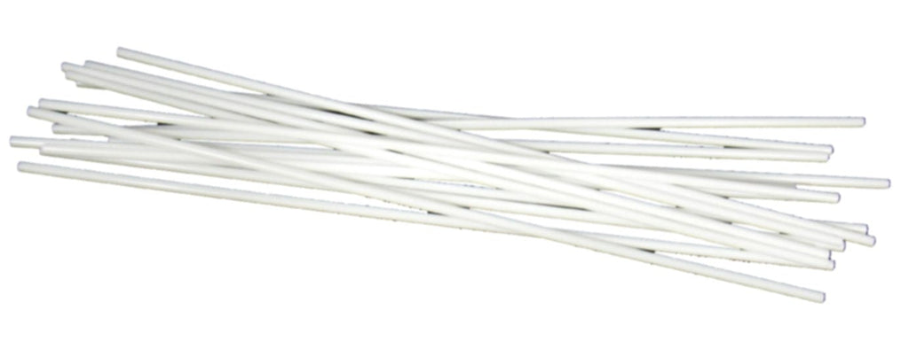 Extra Long 18" White Plastic Drinking Straws- Pack of 200
