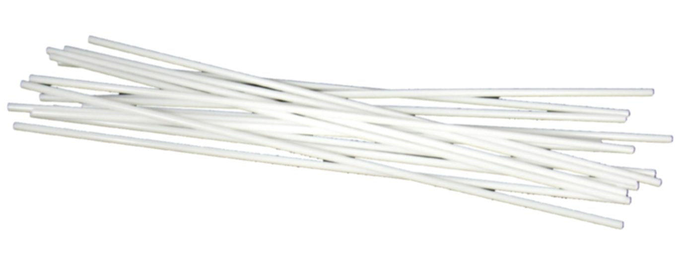 Extra Long 18" White Plastic Drinking Straws- Pack of 200