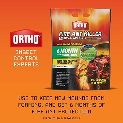 Ortho Fire Ant Mound Blitz, Fire Ant Killer, For Lawns and Around Ornamental Plants, 8 Pre-Measured Packs