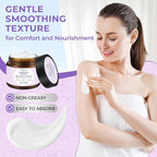 Magnesium Lotion for Sleep, Natural Magnesium Cream, Magnesium Butter with Coconut Oil, Shea Butter, Vitamin E, Lavender, 2 oz