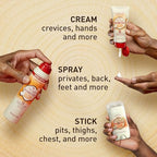 Old Spice Whole Body Deodorant for Men, Total Body Deodorant, Vanilla + Shea, Aluminum Free Deodorant Stick for 24/7 Freshness // Dermatologist Tested Whole Body Deodorant, 3.0 oz