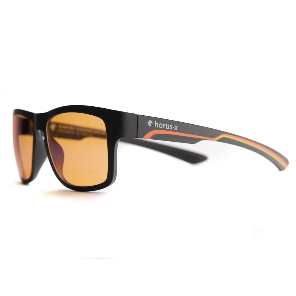 Horus X ® • Kids Blue Light Blocking Glasses | Gaming glasses | Screen Protection for boys and girls | Amber