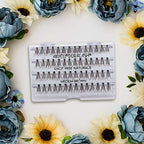 Ardell Individual False Eye Lashes - Medium Brown, Lightweight, Natural Look DIY Lash Clusters Eyelash Extensions, 4 Pack