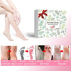 Bath Foot Bombs, 32 Pack Foot Soak with Bath Salt and Tea Tree Oil. Organic Natural Handmade Aroma Pure Essential Oil Bubble Foot Balls for Foot Callus, Dry Cracked, Stubborn Foot Odor Scent.