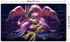 New Playmat Harpie Lady & Pet Dragon TCG CCG Trading Card Game Mat with Zones + Free Bag (ZD039-409-A)