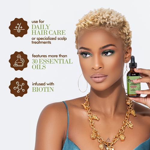 Mielle Organics Hair Strenghtening Bundle - Oil, Shampoo and Conditioner