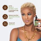 Mielle Organics Hair Strenghtening Bundle - Oil, Shampoo and Conditioner