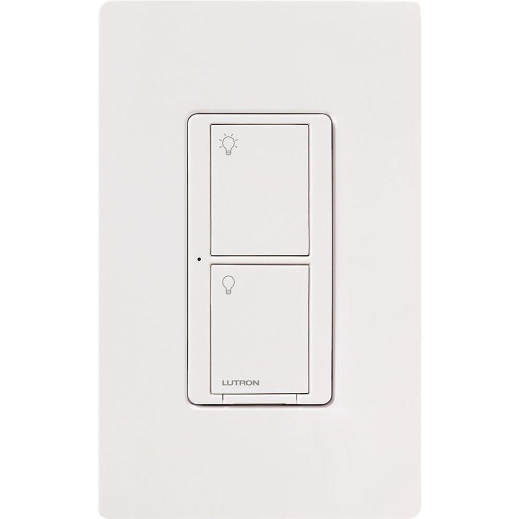 Lutron Caseta Original Smart Light Switch 5 Pack (Lutron Smart Hub Required), for Home, LED Lights, and Fans, 6 Amp, Single-Pole/3-Way, Neutral Required, PD-6ANS-WH, White