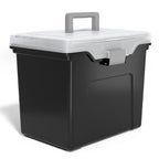 Staples File Folder Tote, Portable Filing Box for Letter Size Hanging Files