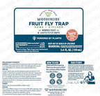 Wondercide - Fruit Fly Traps for Indoors - Fruit Fly Killer - Pet and People Safe - Made in USA & Plant Based - 5.4 oz - 2 Pack