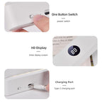 Book Light, Rechargeable Clear LED Flat Book Lights for Reading in Bed at Night with 3 Colors & Timer, Dimmable Panel Plate Book Lamp Full Page Light, Bookish Gifts for Women Readers Kids Book Lovers