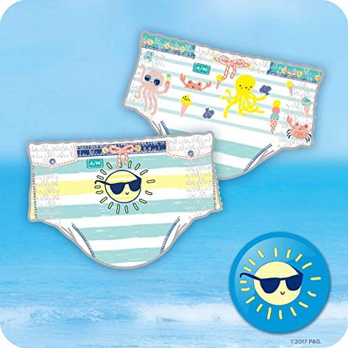 Pampers Splashers Size 4-5 9-15 kg Disposable Swim Diapers for Optimal Protection in Water, 11 Pieces