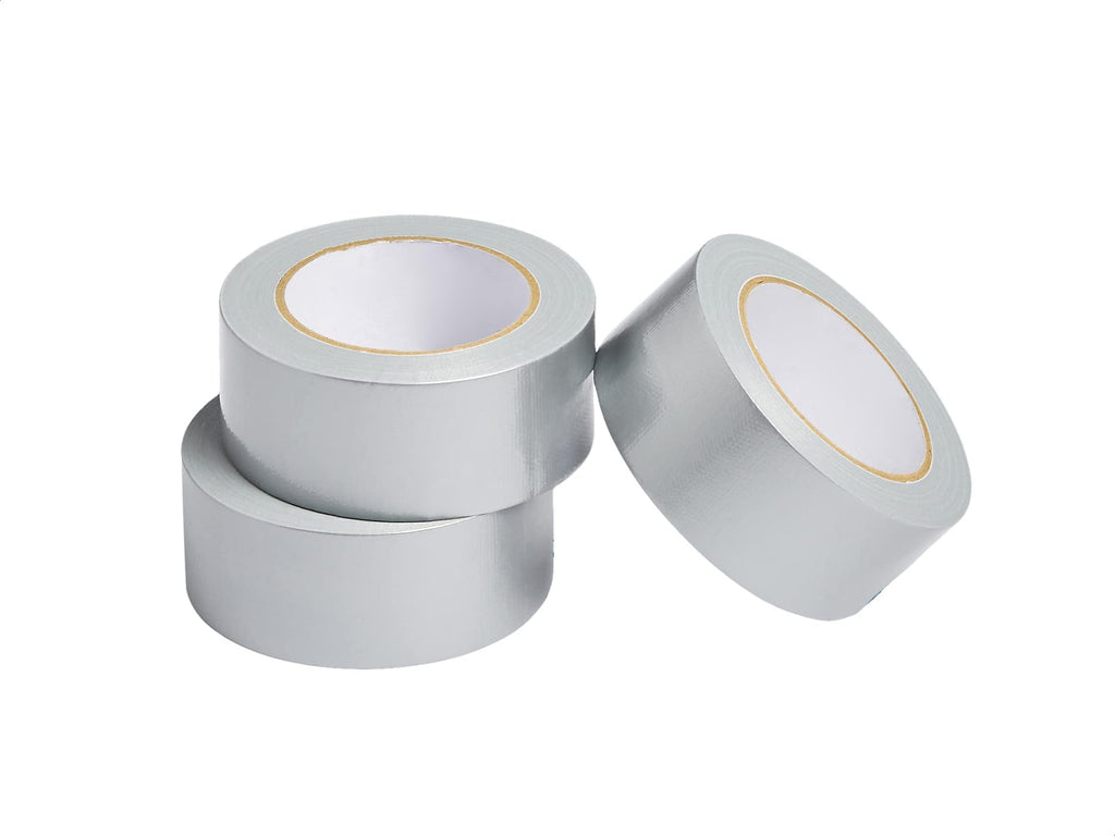 Amazon Basics Heavy Duty Advanced Strength Duct Tape, 1.88-inch x 20-Yard, Silver, 4-Pack, Great for General-Purpose Use, Home Repairing, DIY Work, Auto Repair and Outdoor Activities