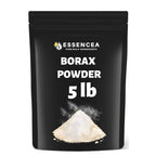 Essencea Borax Powder 5lb Pure Bulk Ingredients | Can be Used as Multi-Purpose Cleaner | Bulk Bag (80 Ounces)