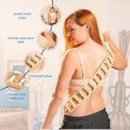 Wood Therapy Massage Tools 8-in-1, Lymphatic Drainage Massager, Maderoterapia Kit - Anti Cellulite Complete Body Sculpting Tools for Total Relaxation & Relief - Massager Tool for Anti Aging