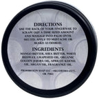 MUSTACHE WAX | Made Man | for Styling Mustache or Beard, With Beeswax, Organic Golden Jojoba Oil, and Argan Oil, Premium Blend, Mid-Strong Hold, Silicone-Free