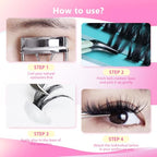 Large Tray,10-20mm to Choose DIY Eye Lashes Extensions 120 Cluster Wide Stem Eyelashes Soft and Lightweight Individual False Eyelashes Dramatic Look (8mm)