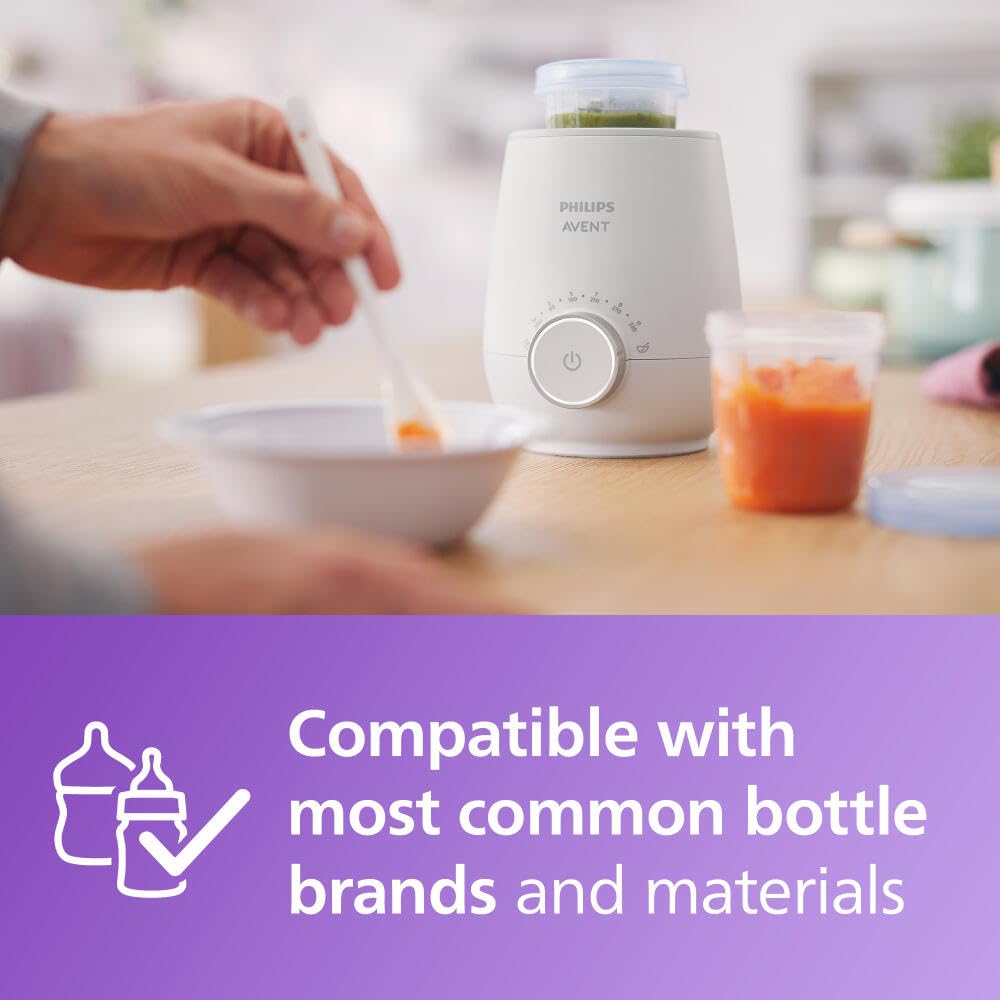 Philips Avent Premium Fast Bottle Warmer with Smart Temperature Control