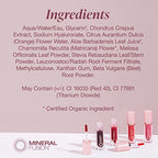 Mineral Fusion 2-in-1 Lip & Cheek Stain Syrah, 0.10 fl oz, Bright Red hydrating, long-lasting, matte lip and cheek color