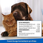 Plus Flea & Tick Shampoo with Precor for Cats, Kittens, Dogs & Puppies Over 12 Weeks Of Age, Sensitive Skin Flea Treatment Formula, Kills Adult Fleas, Flea Eggs, Ticks, and Lice, 1 Gallon